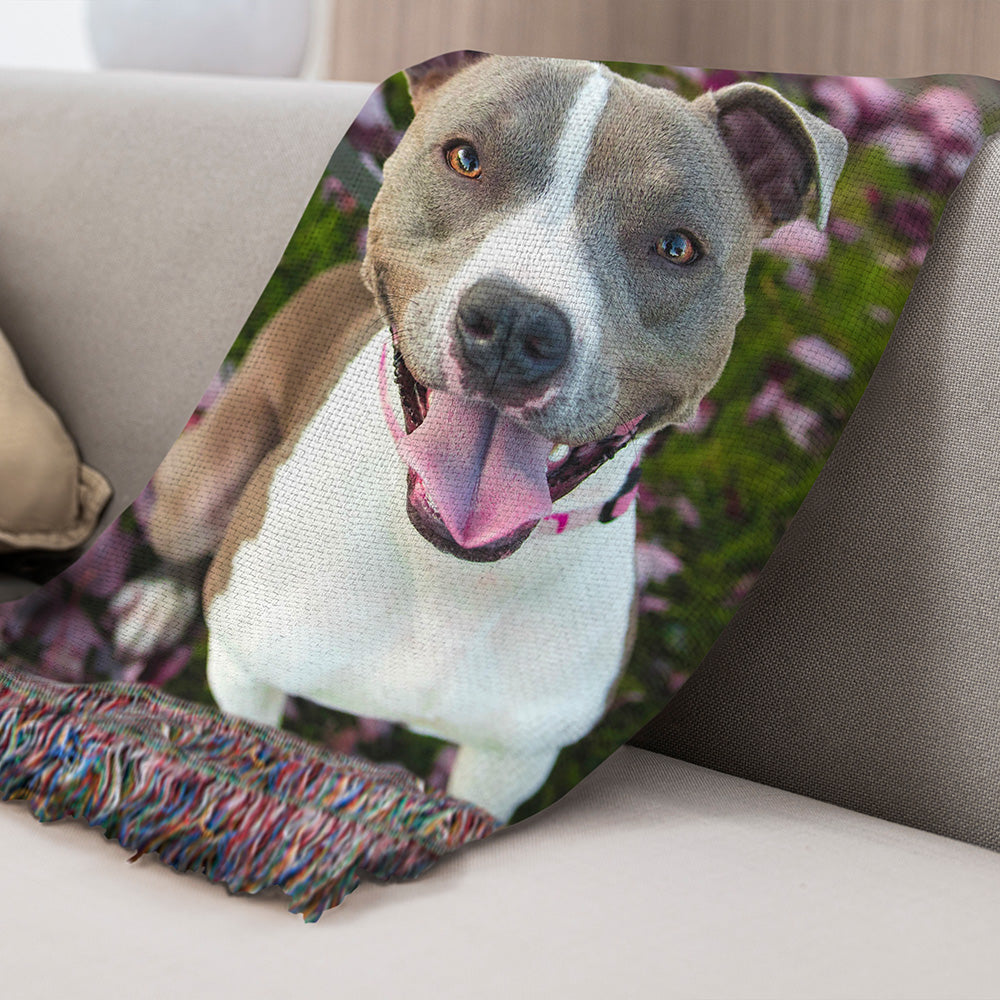 custom photo blanket