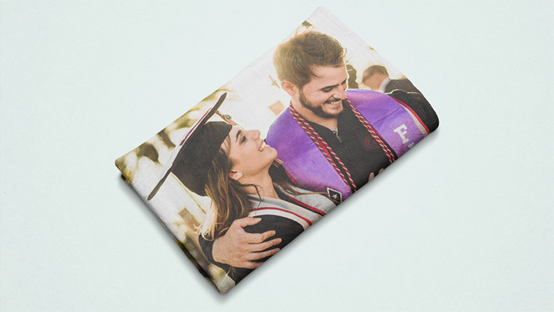 Graduation Photo Blankets