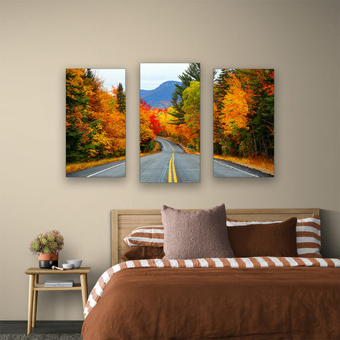 Cozy Flow Triptych Canvas Print 20